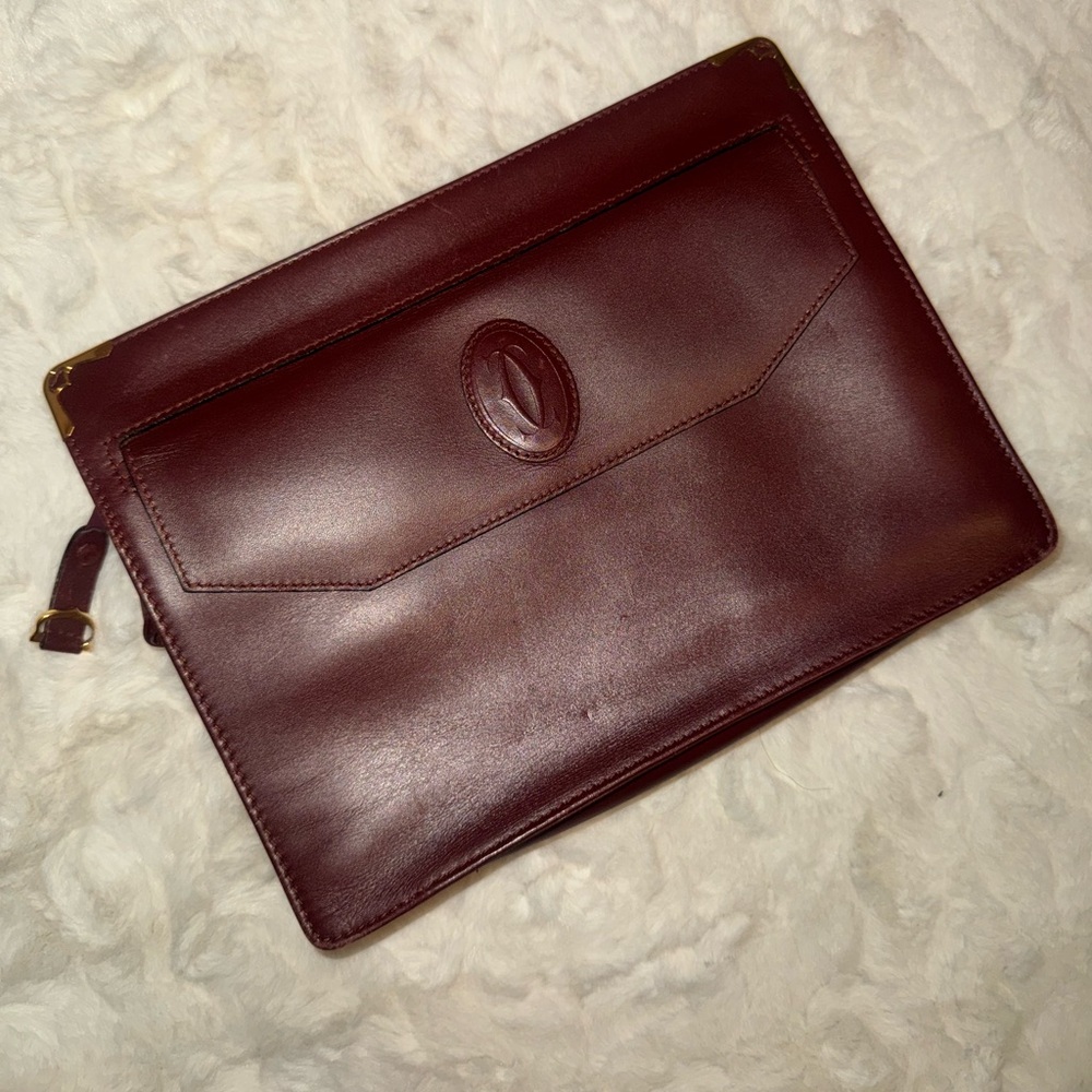 Cartier Clutch (peeling on inside)